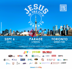 Jesus in the City Parade returns to Toronto in Canada for 26th time!