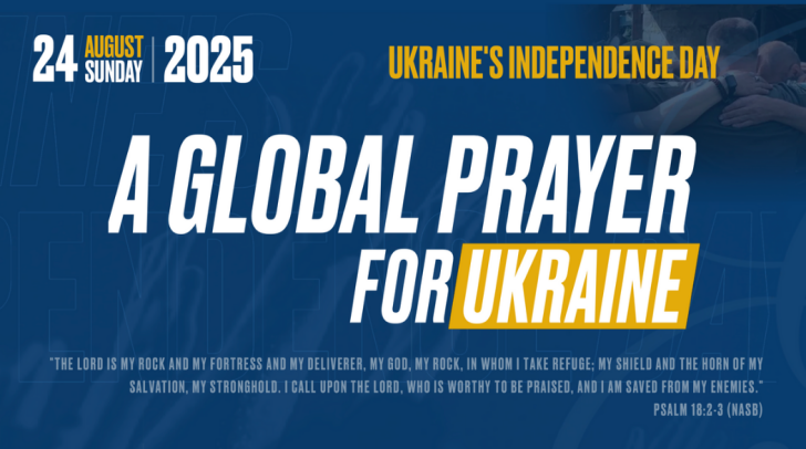 Day of prayer for Ukraine announced by Ukrainian Council of Churches and Religious Organizations