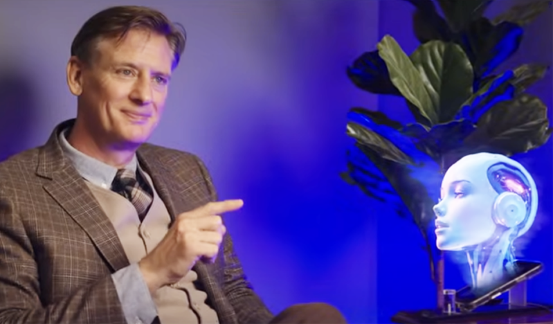 Calvin Smith discusses probability, design, and origins in a recorded conversation with Grok 4, highlighting differences between strict logic responses and default scientific consensus answers.
