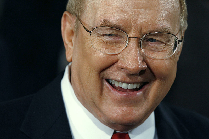 Dr. James Dobson, founder of Focus on the Family, participates in the National Day of Prayer ceremony at the White House May 3, 2007 in Washington, DC.