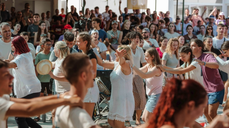 Christians from 6 countries at the Srcokret festival, in June 2025.