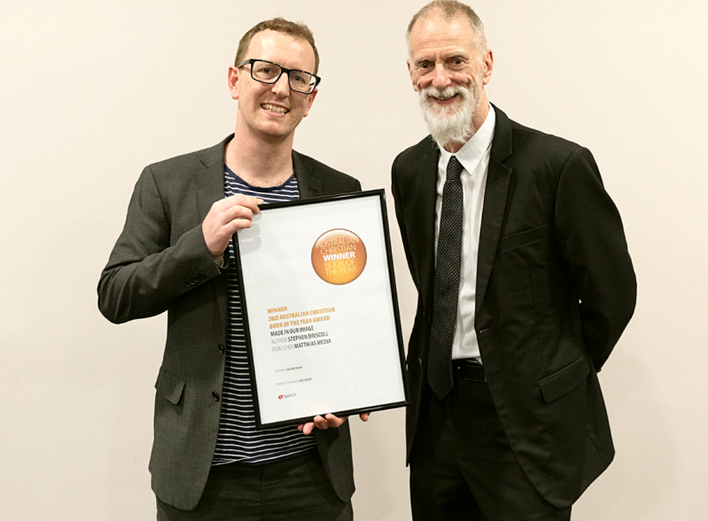 First-time author Stephen Driscolls Made in Our Image wins Australian Christian Book of the Year 2025