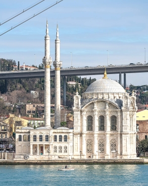 Ortaköy Mosque in Istanbul, Turkey.