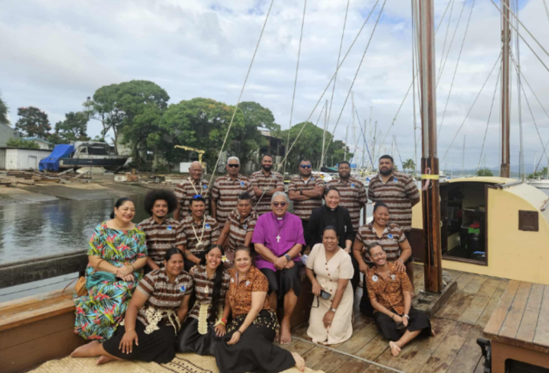 Polynesian Anglican woman joins voyage to advocate young people’s concerns at Pacific Island Forum Leaders meeting