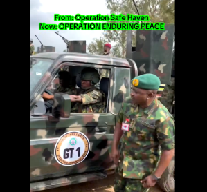 The rebranding of the military effort in Nigeria’s North-Central Region to Operation Enduring Peace was announced on Aug. 29, 2025.