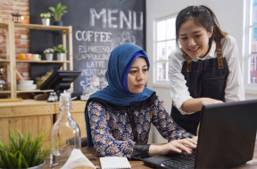 Training in business as outreach