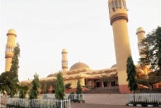 Sultan Bello Mosque in the city of Kaduna, Kaduna state, Nigeria.