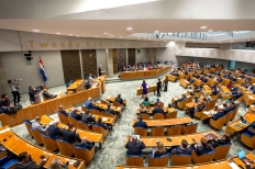 Dutch lawmakers at the House of Representatives approved a ban on gay conversion therapy on Sept. 9, 2025.