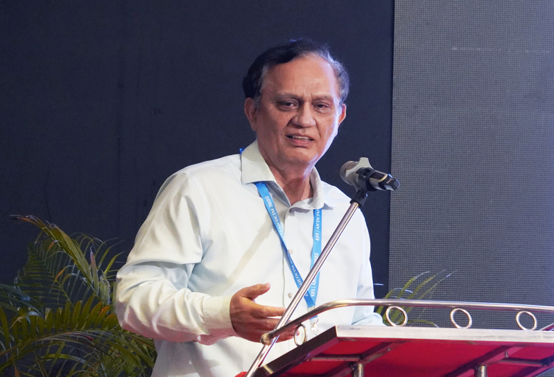 Rev. Dr. Richard Howell speaks at AICOCIM in New Delhi on Sept. 17, 2025, urging churches to provide safe spaces and counseling for pastors, whom he described as “the most lonely breed on the face of the earth.”