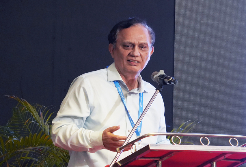 Rev. Dr. Richard Howell speaks at AICOCIM in New Delhi on Sept. 17, 2025, urging churches to provide safe spaces and counseling for pastors, whom he described as “the most lonely breed on the face of the earth.”
