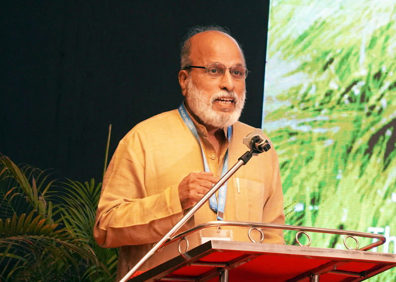 Rev. Dr. Jayakumar Christian speaks at AICOCIM in New Delhi on Sept. 16, 2025, urging the Church in India to embrace its identity in the margins as the place where movements of transformation are born.