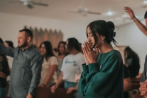 worship, church, praying