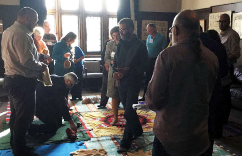 Leaders from the Evangelical Fellowship of Canada gather in 2020 as a working group presented seven commitments to guide ongoing conversation and action toward reconciliation with Indigenous peoples.