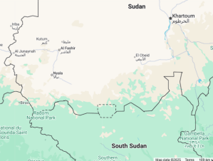 Sudan border with South Sudan.