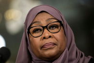 President of Tanzania Samia Suluhu Hassan