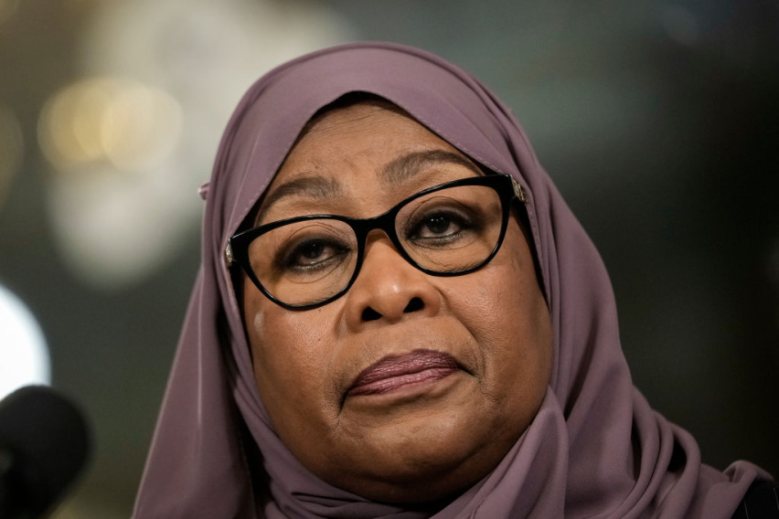 President of Tanzania Samia Suluhu Hassan