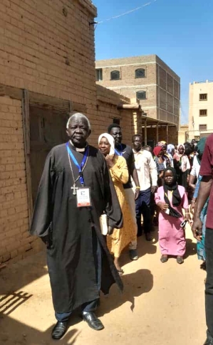 The Rev. Daud Fudul Kachu of Sudan Presbyterian Evangelical Church in Atbara, River Nile state, Sudan.
