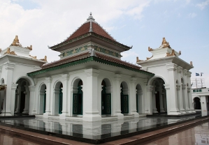 Great Mosque of Palembang, South Sumatra Province, Indonesia.