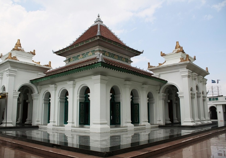 Great Mosque of Palembang, South Sumatra Province, Indonesia.