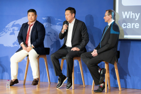 Panel discussion on “Representing the Gospel in AI, Technology and Ethics” on Oct. 29 during the World Evangelical Alliance General Assembly in Seoul, South Korea