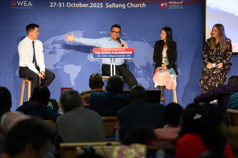 Panelists discuss the Church’s response to the global mental health crisis during the WEA General Assembly in Seoul, highlighting the need for presence, community, and spiritual wholeness in a hurried, digital age.