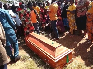 Funeral for one of nine Christians killed in Wereng village, Plateau state, Nigeria.