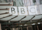 A general view of Broadcasting House, the headquarters of the BBC in London, England.