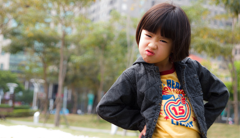 Sassy Asian Child