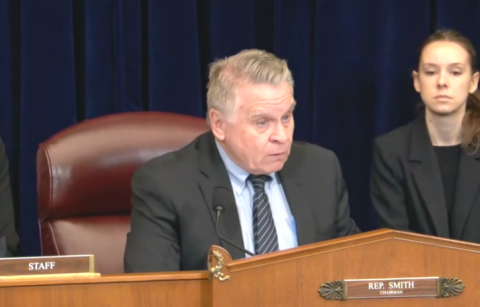 U.S. Rep. Chris Smith opens congressional hearing on violence in Nigeria on Nov. 20, 2025.