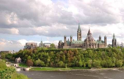 Parliament Hill, Ottawa, Ontario, Canada.