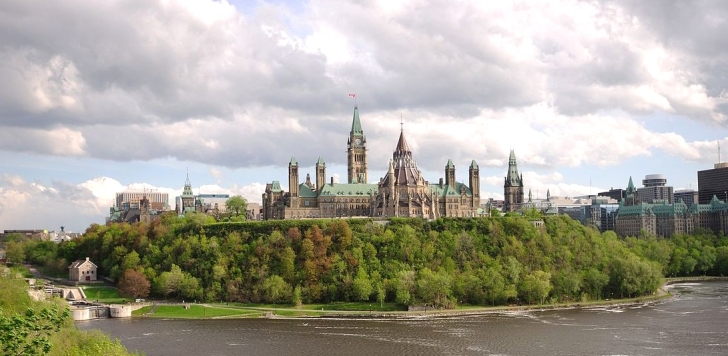 Parliament Hill, Ottawa, Ontario, Canada.