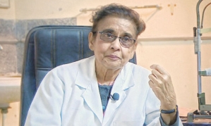 Dr. Pramila Lall, Pakistan’s first female ophthalmologist, devoted more than five decades to providing affordable eye care at Taxila Christian Hospital, restoring sight to countless patients from poor and underserved communities.