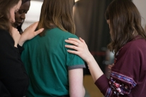 praying, group, prayer, women, uk, europe