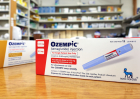An Ozempic package is shown. New research indicates that many patients regain weight and lose related health benefits within months after stopping popular GLP-1 weight-loss medications.