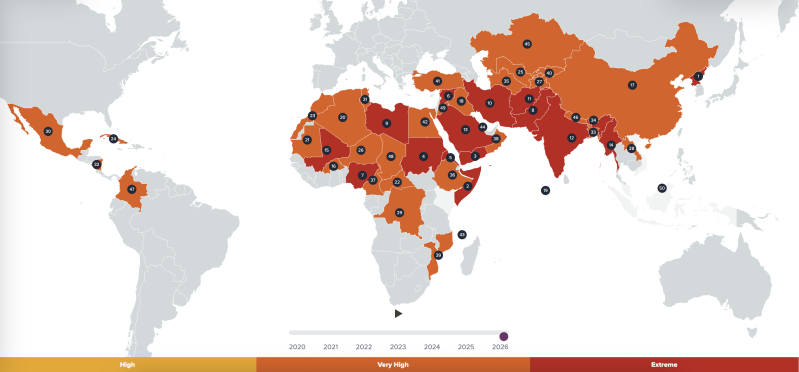Open Doors World Watch List 2026
