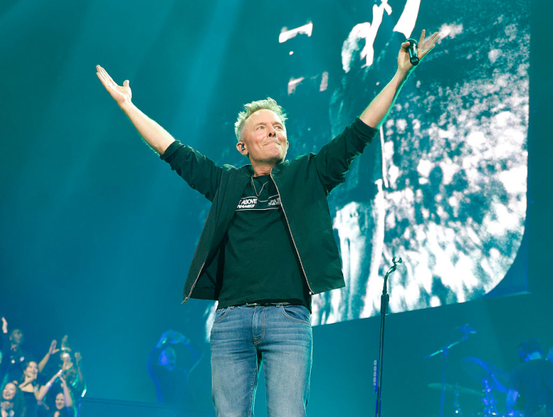 Chris Tomlin performs at Bridgestone Arena