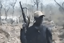 Fulani herdsman in north-central Nigeria in screenshot from video obtained by Morning Star News.  
