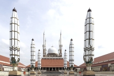 Great Mosque of Central Java, Indonesia.