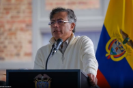 Colombian President Gustavo Petro