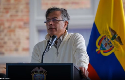 Colombian President Gustavo Petro