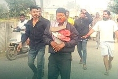 Hindu nationalists assaulted and paraded Pastor Bipin Bihari Naik through Parjang village, Odisha state, India on Jan. 4, 2026.