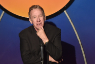 WEST HOLLYWOOD, CALIFORNIA — Actor Tim Allen performs at The Laugh Factory in West Hollywood in November 2021. Allen recently said he completed a full reading of the Bible.