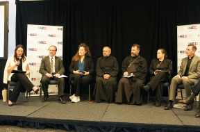 The Kremlin’s Use of the Russian Orthodox Church in the War Against Ukraine panel at IRF Summit