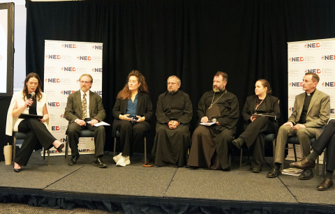 The Kremlin’s Use of the Russian Orthodox Church in the War Against Ukraine panel at IRF Summit