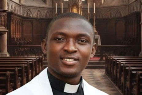 The Rev. Bobbo Paschal, Catholic priest released from captivity in Kaduna state, Nigeria on Jan. 17, 2026.