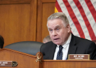 U.S. Rep. Chris Smith speaks during an unrelated congressional hearing in Washington, D.C.