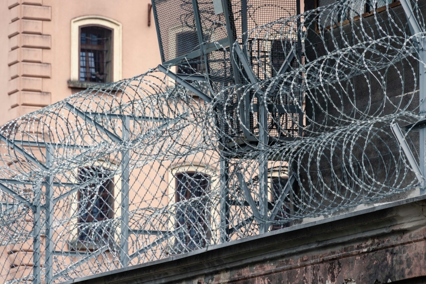 Prison, bars