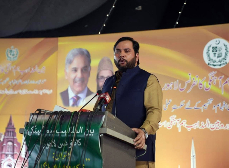 Falbous Christopher, a member of Pakistan’s Punjab Provincial Assembly and chair of the Standing Committee on Human Rights and Minorities Affairs, speaks about proposed legislation to protect minority communal properties in Punjab.