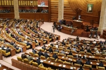File photo of the Punjab Assembly building in Lahore, where lawmakers are expected to table proposed legislation aimed at protecting minority communal properties.