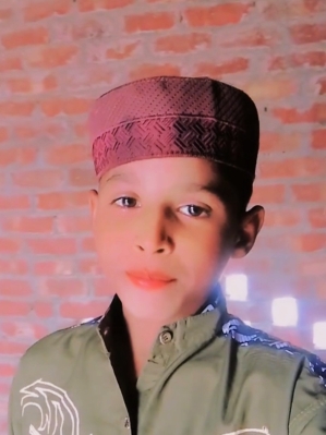Jameel Masih, forcibly converted to Islam in Pakistan in February 2026, in Islamic attire in TikTok video.